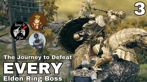 The Journey to Defeat EVERY Elden Ring Boss (Part 3) | Scrunglo's Debut