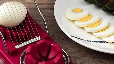 Multifunctional Stainless Steel Egg Fruit Slicer