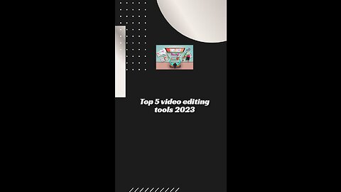 Top 5 video editing aap 2023