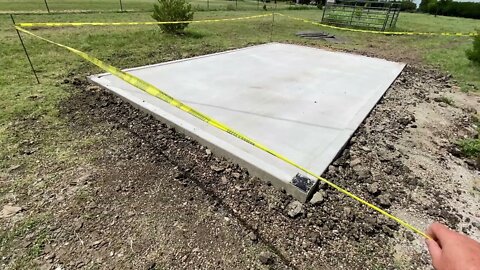 Concrete Pads Being Put For Horse Areas & Mud Areas - Complete Project 3 of 3