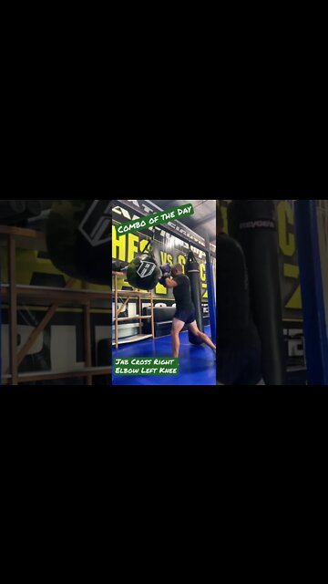 Combo of the Day - Jab Cross Right Elbow Left Knee