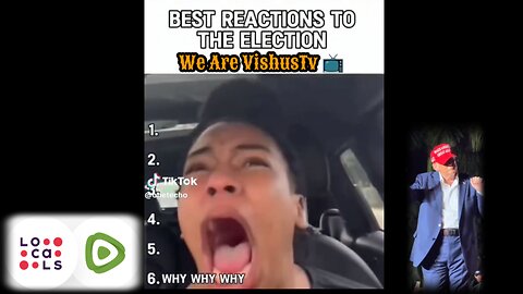 The Best Reaction To The Election... 😂🤣 #VishusTv 📺