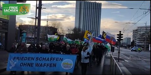 🇩🇪 Tonight the German cities of Chemnitz and Bautzen: For several weeks now, marches “for peace” a