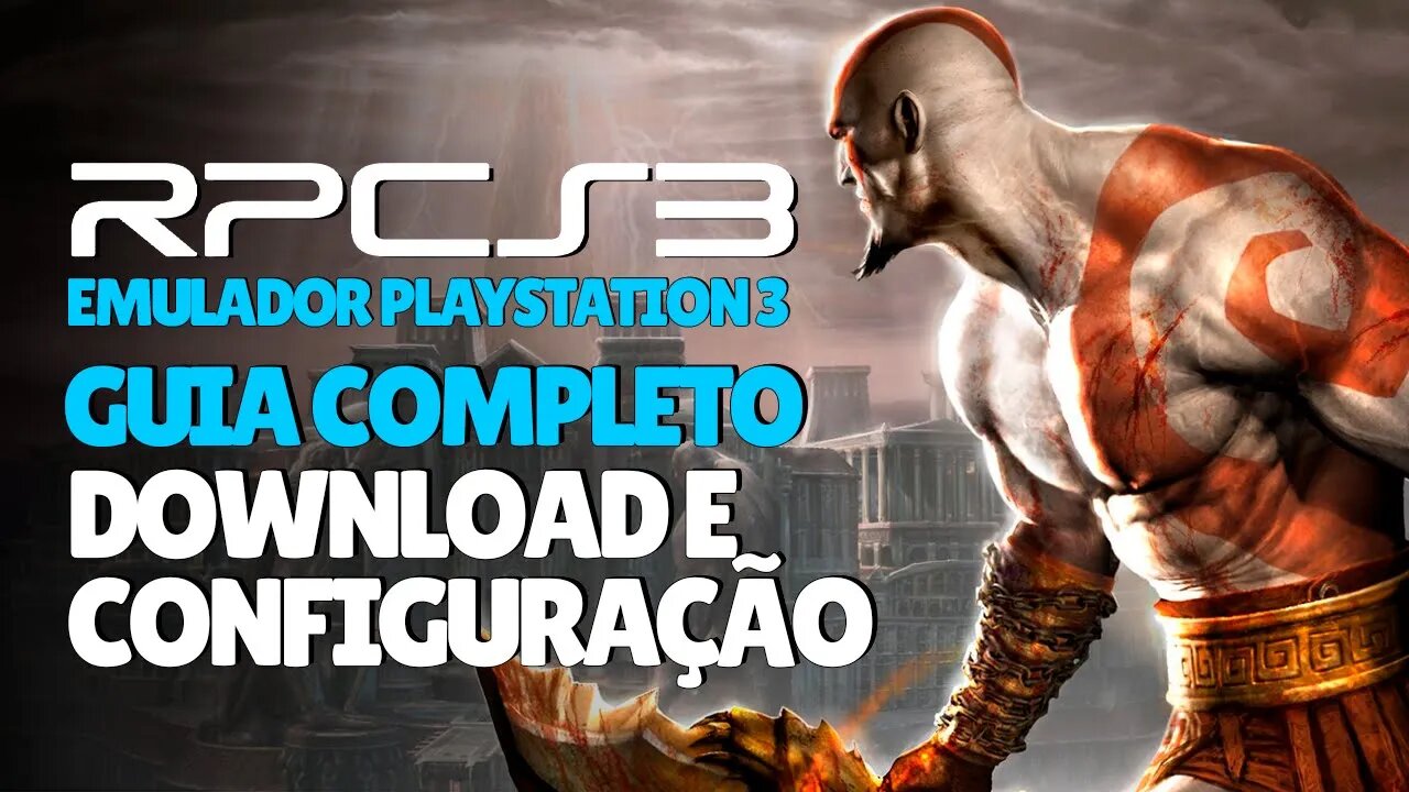 RPCS3 - 3MUL4D0R DE PLAYSTATION 3 | GUIA COMPLETO DE CONFIGURAÇÃO PARA PC