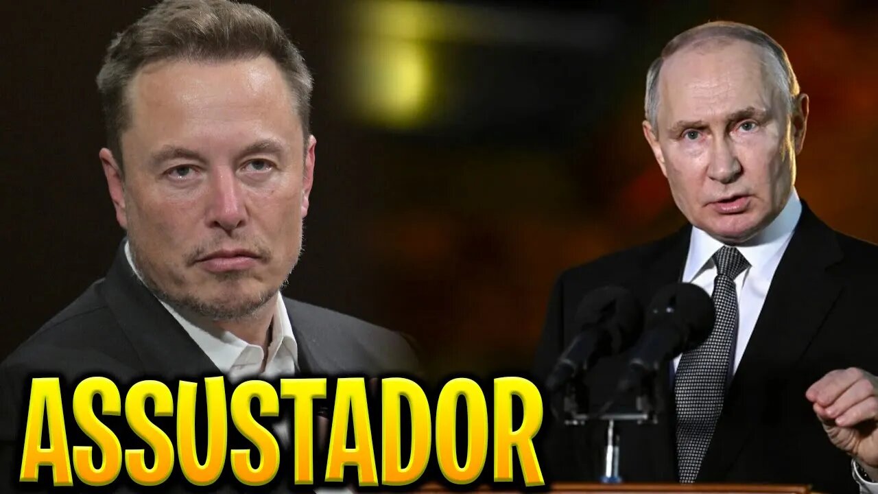 ELON MUSK ASSUSTA AO ALERTAR | PUTIN QUASE M0RR3U? | Renato Barros