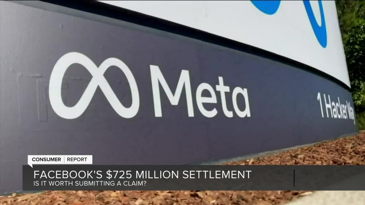 You may be eligible for a settlement payment from Facebook