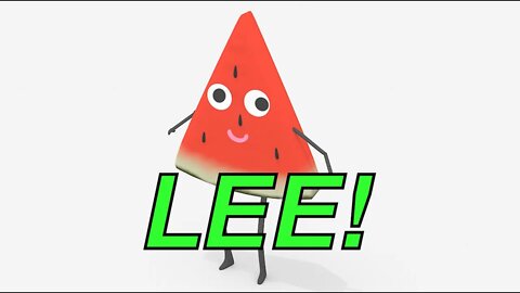 Happy Birthday LEE! - WATERMELON Birthday Song