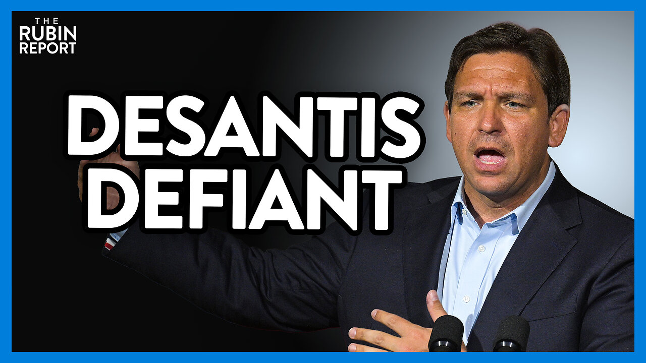 Watch Ron Desantis' Defiant Response to Biden Weaponizing FEMA Against Him | DM CLIPS | Rubin Report