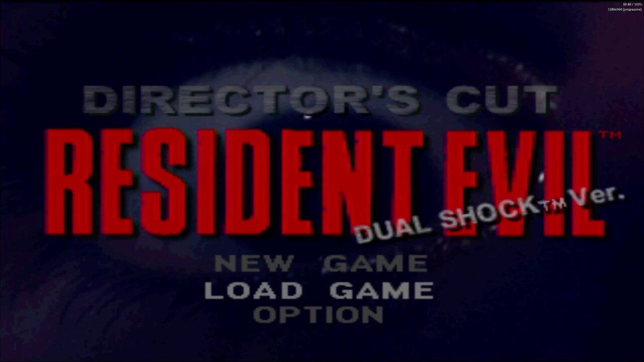 Resident Evil Directors Cut - Chris Original - PS1 1998