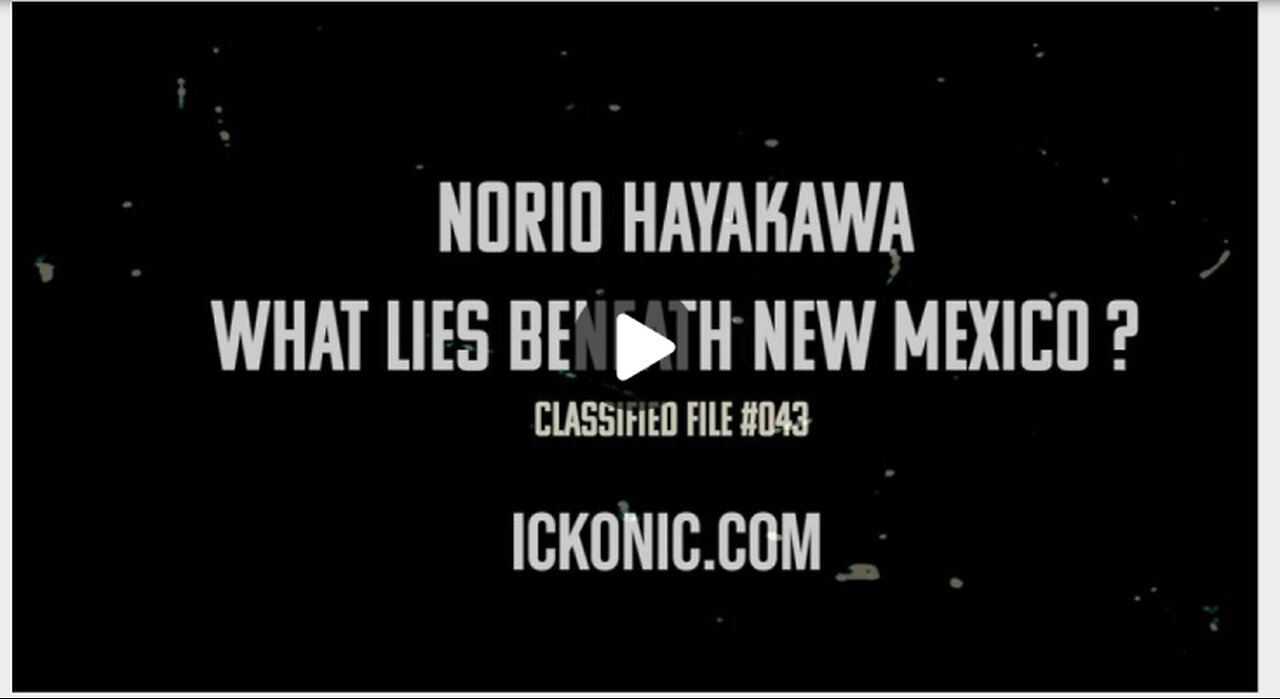 Classified file #043 - What Lies Beneath New Mexico?