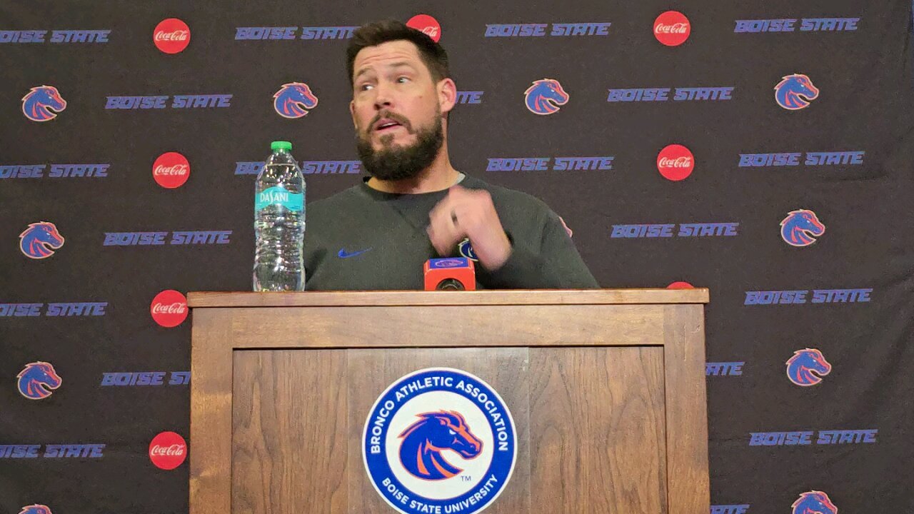 Pre-Nevada Press Conference With Boise State Defensive Coordinator, Erik Chinander 11/04/2024