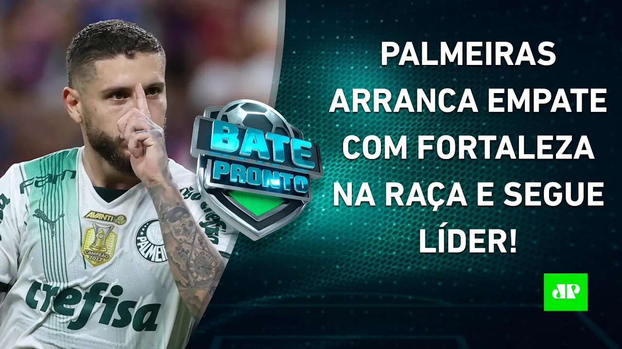 Líder Palmeiras EMPATA e é ALCANÇADO pelo Flamengo; Botafogo "ENTREGA" DE NOVO! | BATE PRONTO