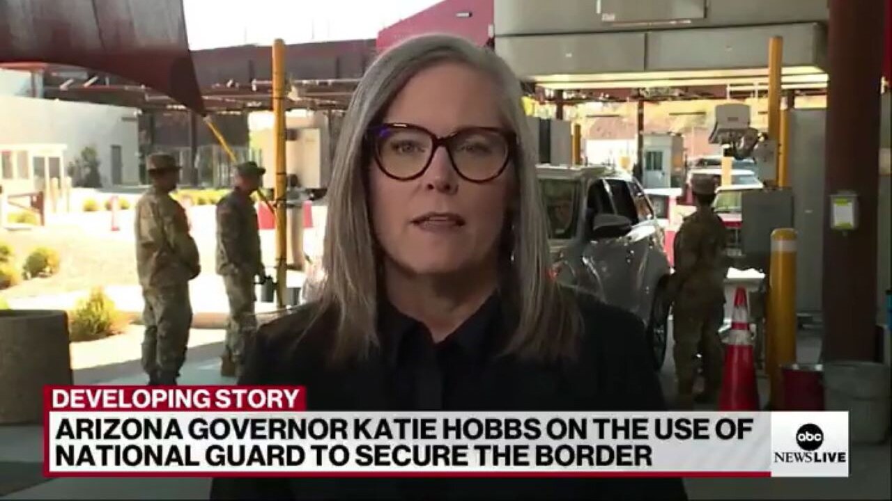 Arizona Gov. Katie Hobbs, Sounding Like A Valley Girl…Says She Won't Let Trump Deport Illegal Aliens