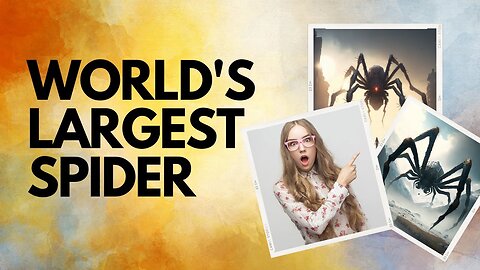 World's Largest Spider 🕷 | JessFacts