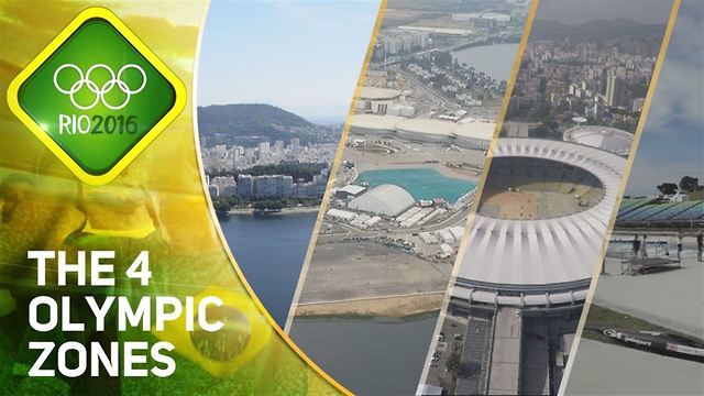 Rio 2016: These are the 4 zones of Rio