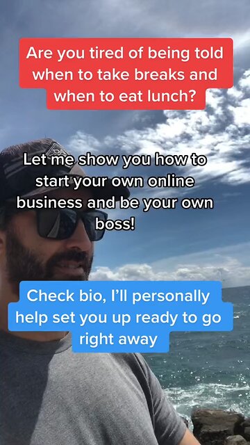 Are you tired of being told when to take breaks and when to eat lunch?