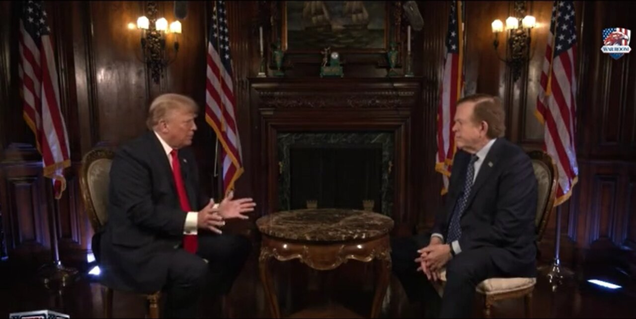 President Trump with Lou Dobbs (January 9, 2024)