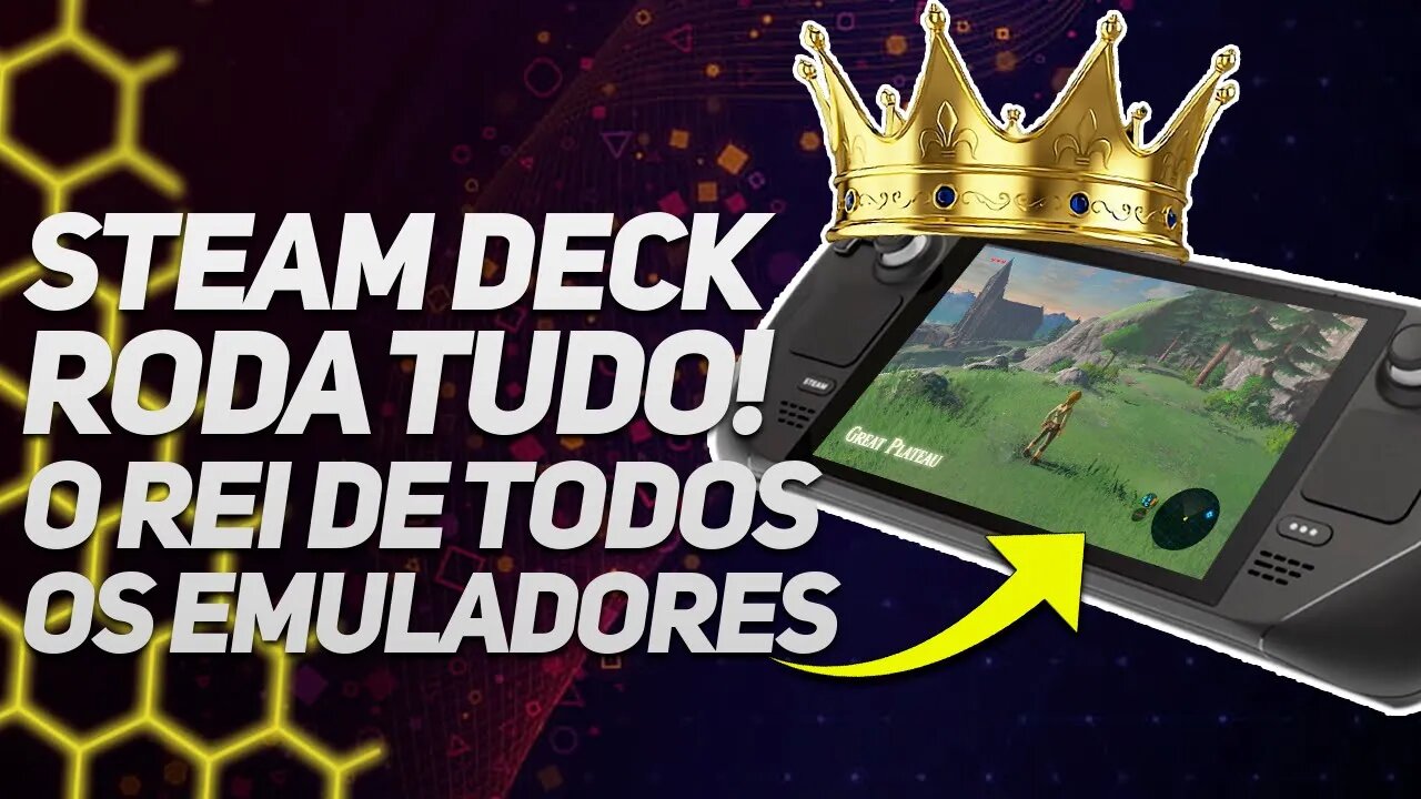 STEAM DECK O NOVO REI DOS EMULADORES - PERFORMANCE MÁXIMA!