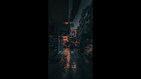 Waiting in the city rain - Sounds for relaxed sleeping 10 Hour loop