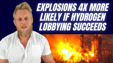 Hydrogen & coal fired power station blows up - company blames workers