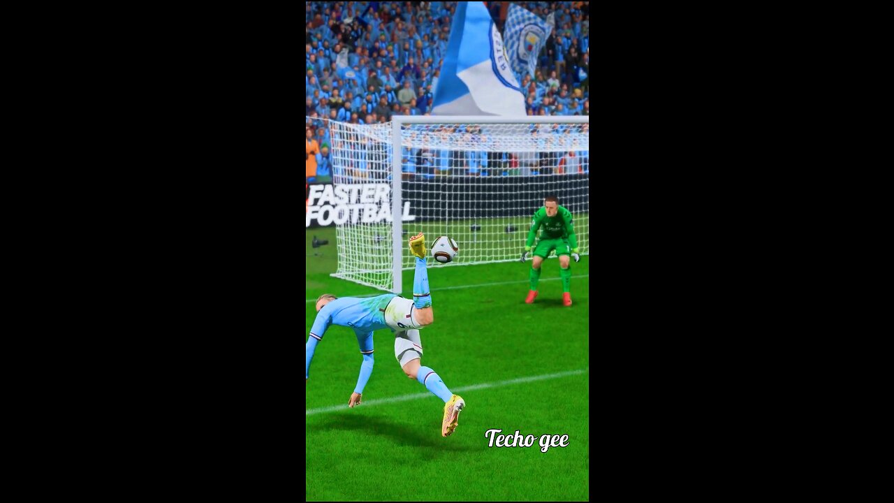 Haaland best goal in fifa 2023