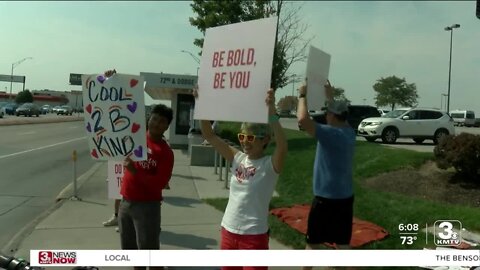 Positivity at 72nd and Dodge: 'We want them to know that they matter'