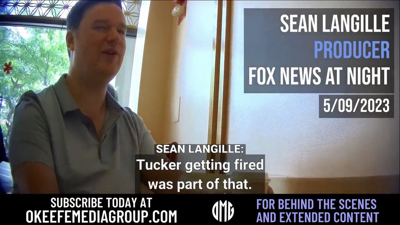 O’Keefe Video: Fox Insider, “Tucker Firing, part of Dominion Settlement”