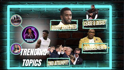 DIDDY ARRESTED TRUMP 2ND ATTEMPT ? KENDRICK LAMAR SHANNON SHARP