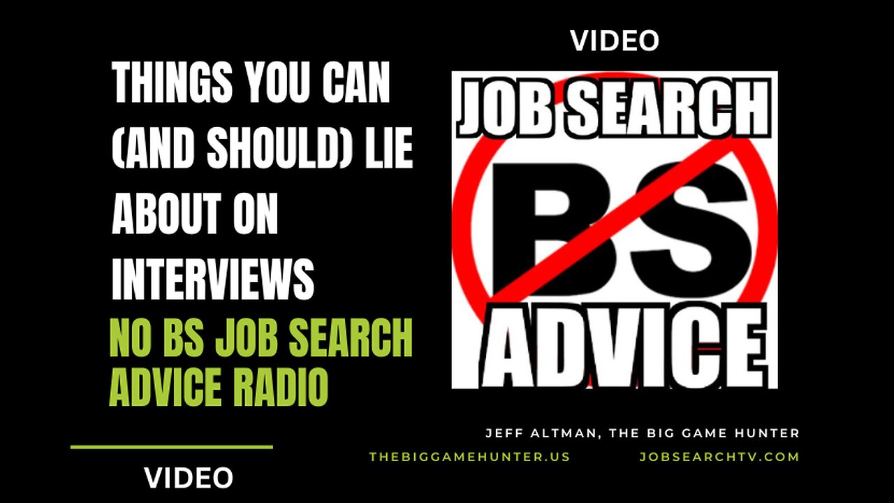 Things You Can (and Should) Lie About on Interviews