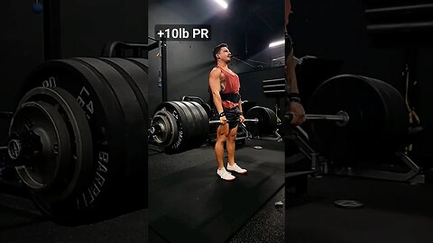 +10lb PR every 12 Weeks ✅️ 475 @ 165 lb #shorts #deadlift #conventional #gym