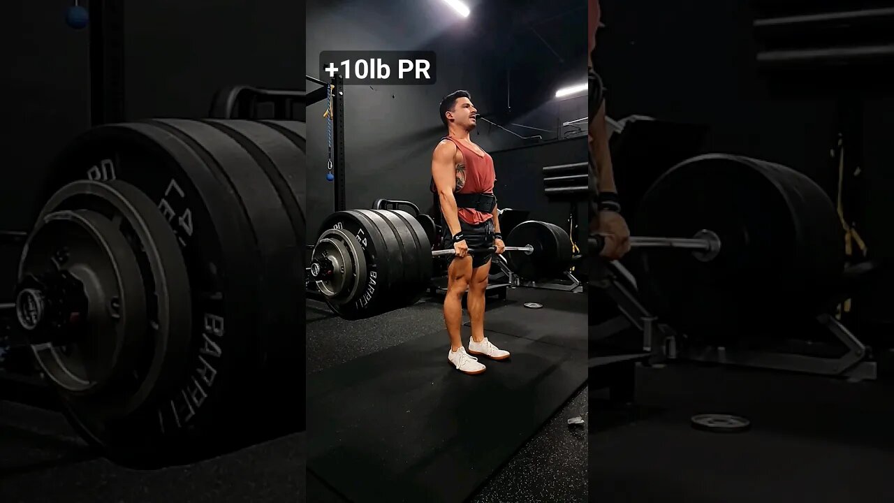 +10lb PR every 12 Weeks ✅️ 475 @ 165 lb #shorts #deadlift #conventional #gym