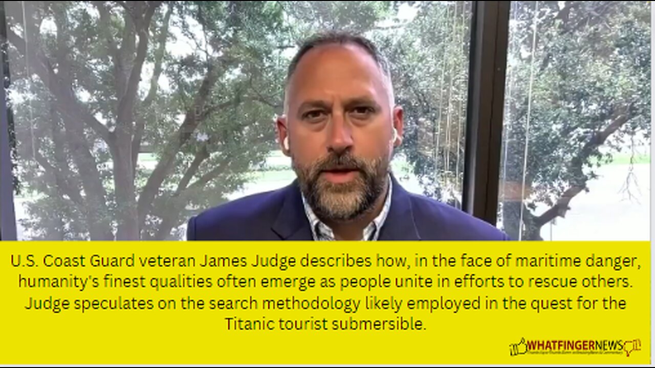 U.S. Coast Guard veteran James Judge describes how, in the face of maritime danger