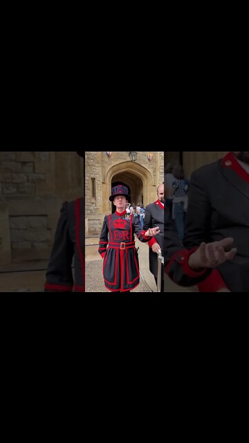 Why are you called beefeaters #toweroflondon