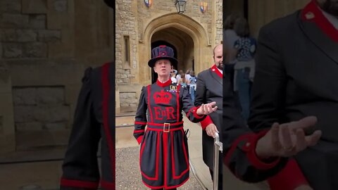 Why are you called beefeaters #toweroflondon