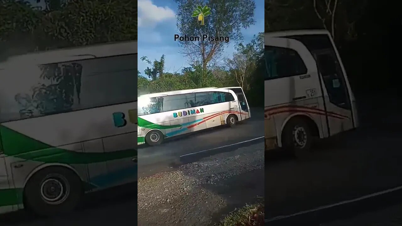 Bus Budiman Menuju Pangandaran