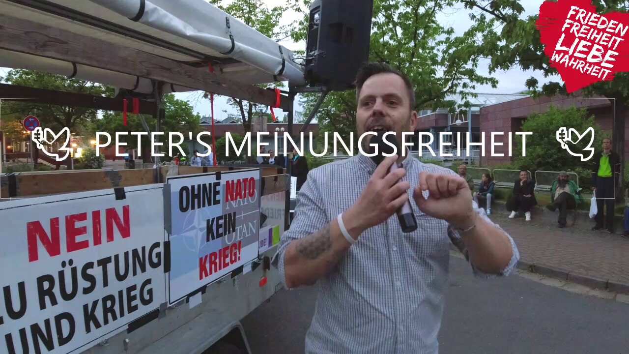 Peter in Dreieich zum Thema "Meinungsfreiheit"!