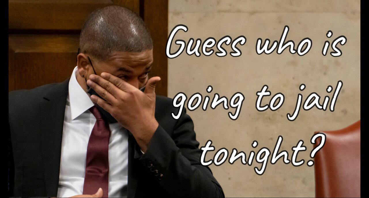 Guess who is going to Jail tonight? Jussie Smollett