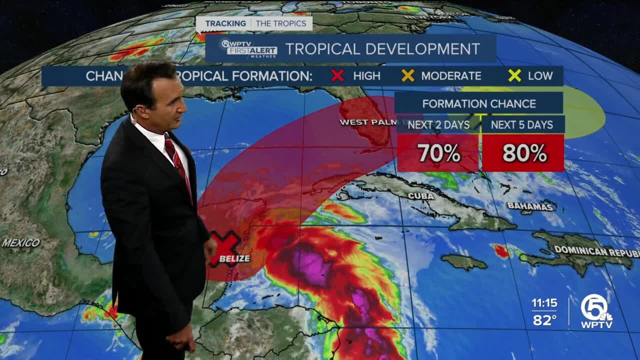 Invest 91L could bring soaking rains to South Florida