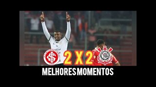 Internacional 2 x 2 Corinthians | Melhores Momentos | Brasileirão 14/05/2022