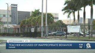 Pahokee teacher accused of inappropriate behavior