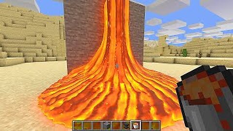 realistic lava in minecraft