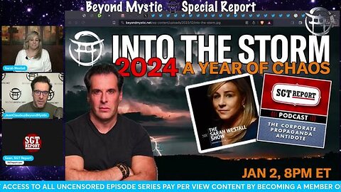 INTO THE STORM: 2024 A YEAR OF CHAOS WITH SARAH WESTALL & SGTREPORT