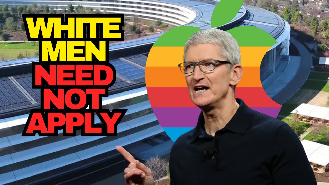 Apple Says White Men Need Not Apply