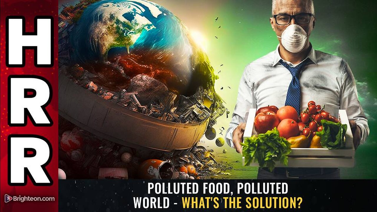 Polluted FOOD, polluted WORLD - What's the solution?
