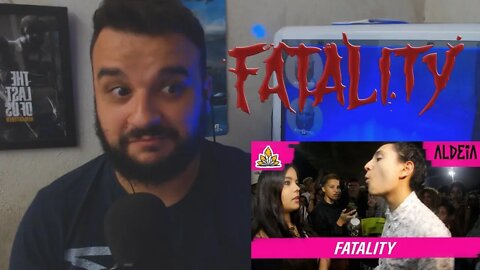 (FATALITY) July (RJ) x Jessikinha | SEGUNDA FASE | 175ª Batalha da Aldeia | Barueri | SP (REACT)