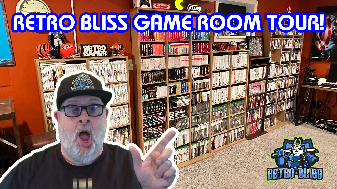 GAME ROOM TOUR 2023 - From 12 Games in 2020 to THIS!