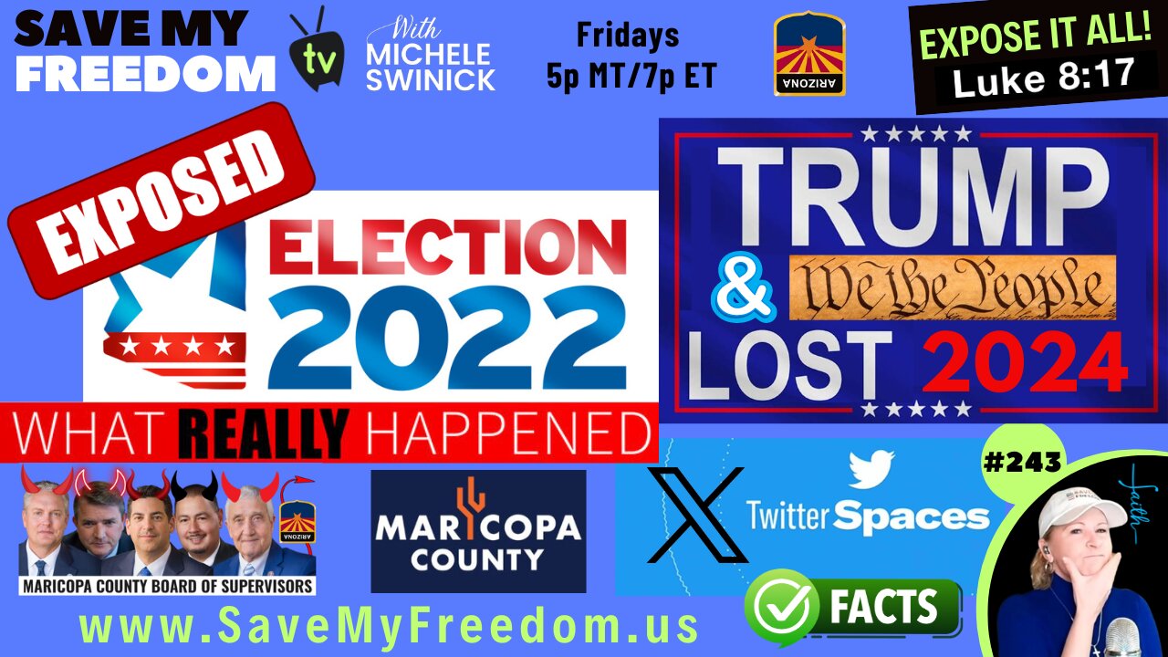 How They STOLE The 2022 Election In Arizona! Our Election System Is An OPERATION That We CAN NOT BEAT! 2024 Has Already Been Decided. TRUMP LOST & SO DID ALL OF US. What Are You Going To Do To Take Back America?