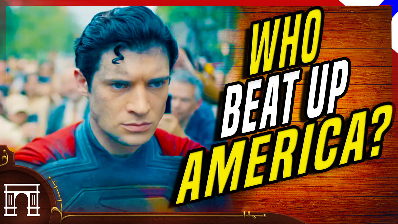 James Gunn "That Is Our Country" The Superman Trailer Was great! But Who Beat Up America?