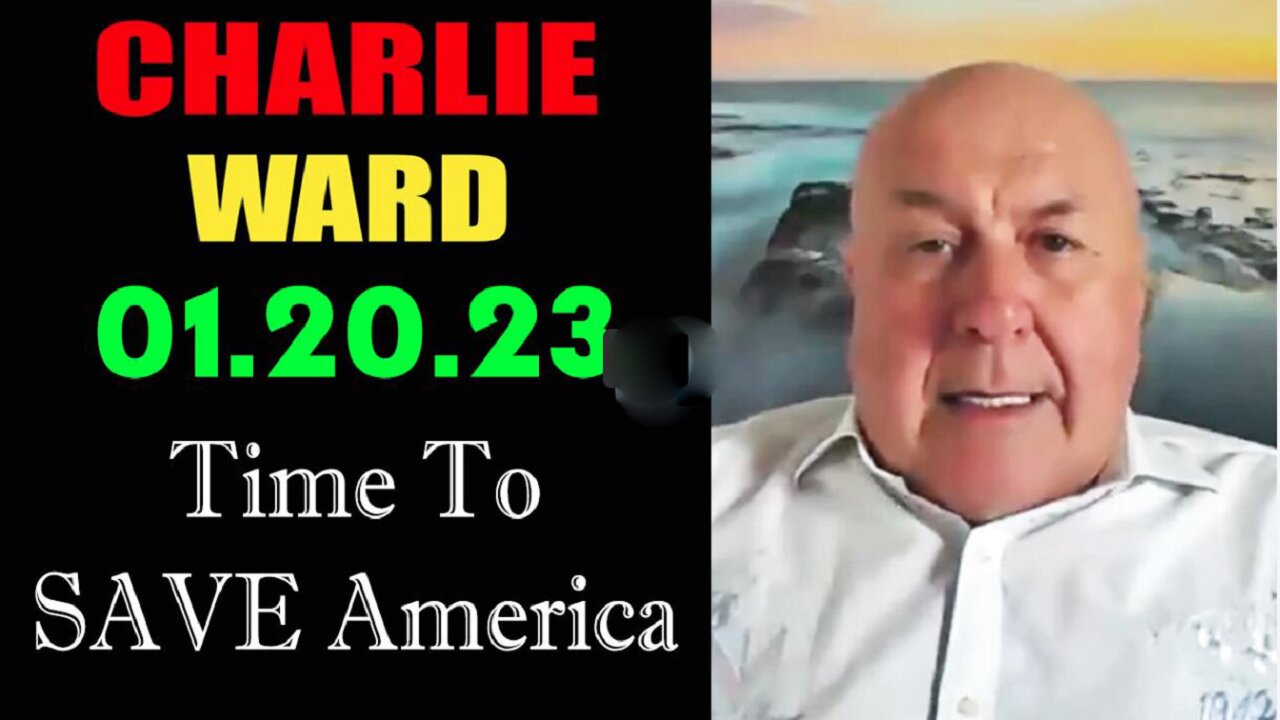 Charlie Ward BREAKING "This is TIME to SAVE America" - Charlie Ward