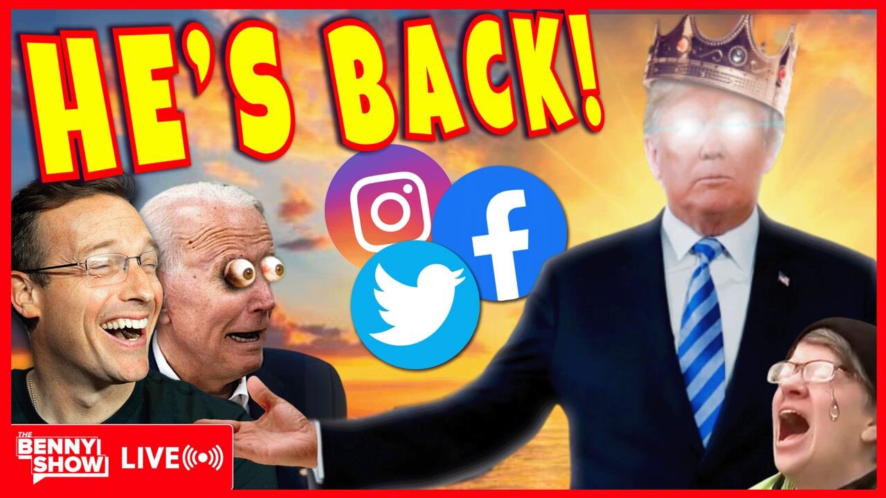 🚨 BREAKING: Trump RETURNS To Facebook and Instagram - Ban OVERTURNED, accounts RESTORED